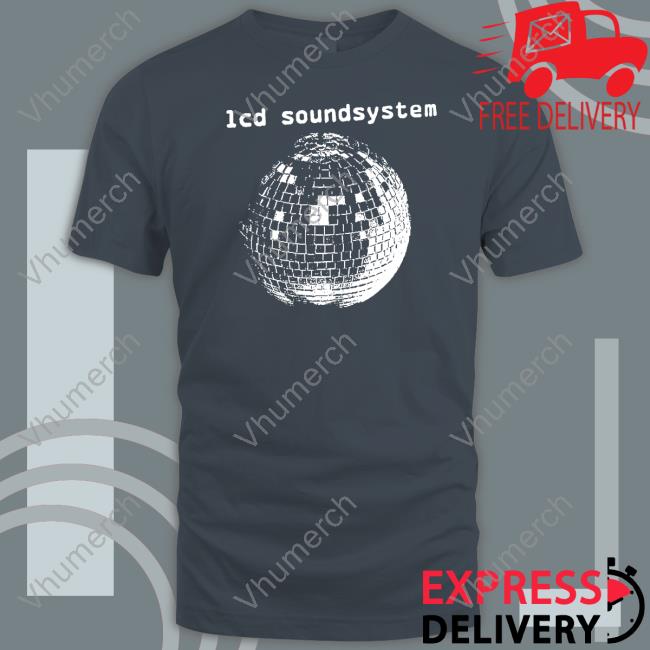 Kung Fu Merch Lcd Soundsystem Disco Mirror Ball T Shirt