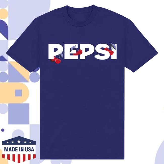 Zavvi Merch Clothing Store Pepsi Co. Cherry New Shirt