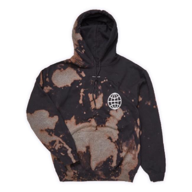Official Poshisolation Merch Store Posh Isolation - Est. 2009 - Hoodie Sweatshirt - Bleached Poshisolation Shop
