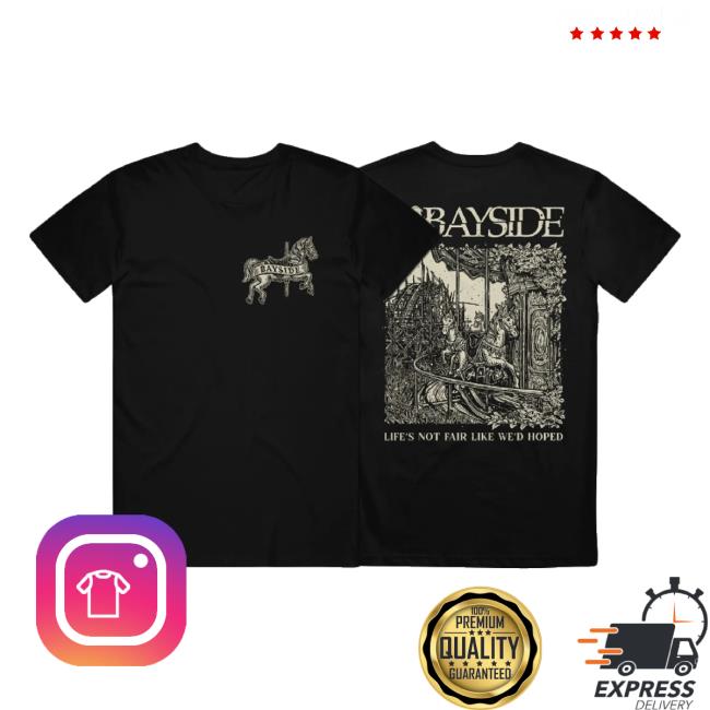 Trending Bayside Merch Store Not Fair Black Classic Shirt Bayside Shop