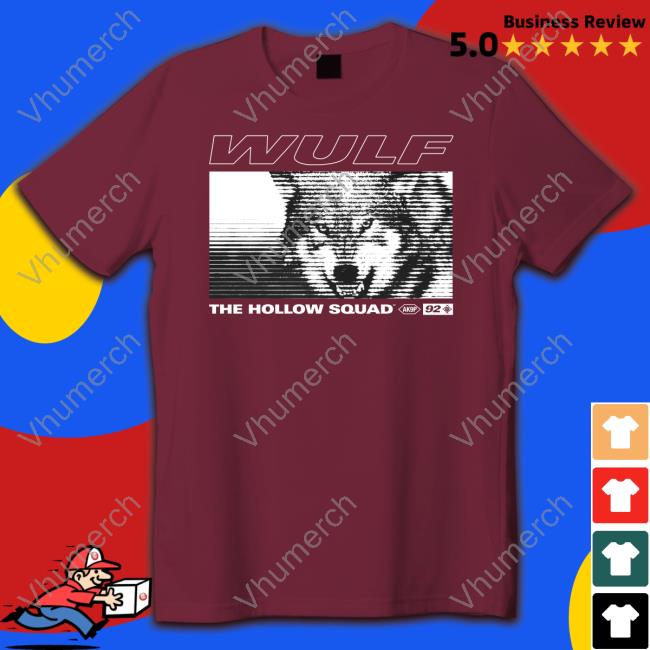 The Hollow Squad Merch Wulf Heavyweight Tee Shirt