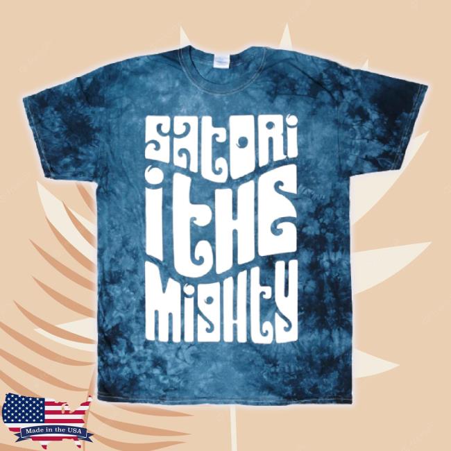 Official Merch Store Now I The Mighty Sartori Blue Tie Dye New Shirt Merchnow Shop