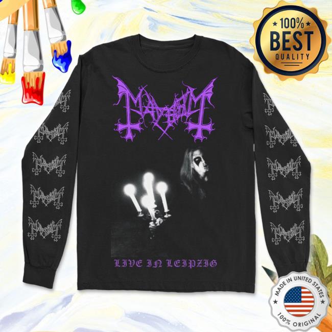 Official Kings Road Merch Store Live In Leipzig Shirt (Black) Mayhem Kingsroadmerch