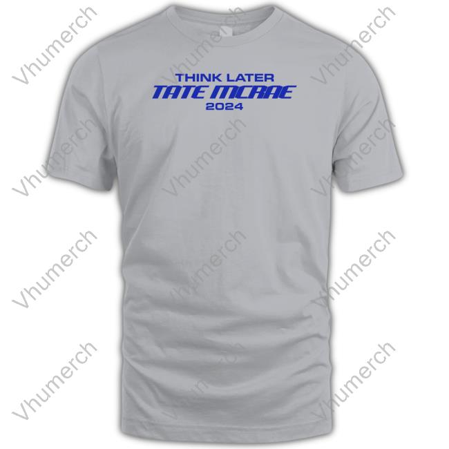Think Later Tate Mcrae 2024 Sweatshirt T8mcraetours