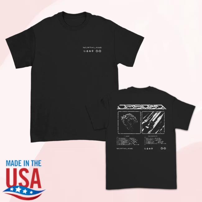 Official Merch Now Northlane Northlane Obsidian Tshirt (Black) MerchNow