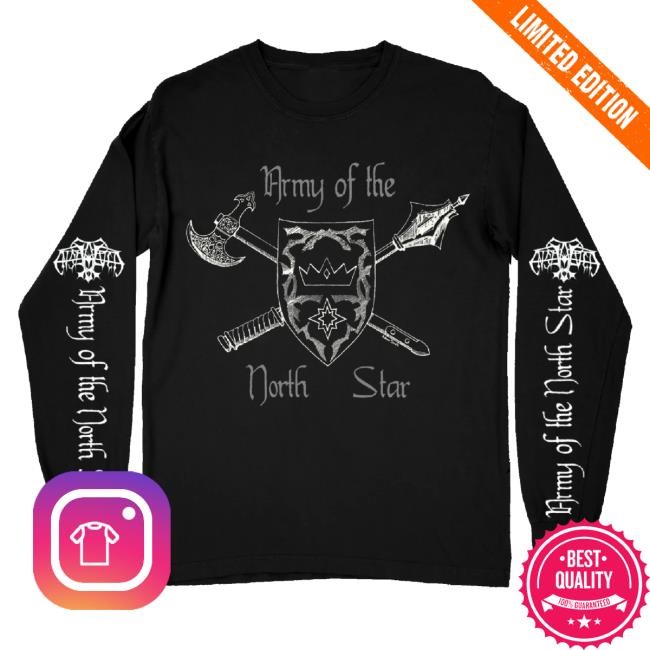 Deaf Toll Co Merch Army Of The North Star Longsleeve