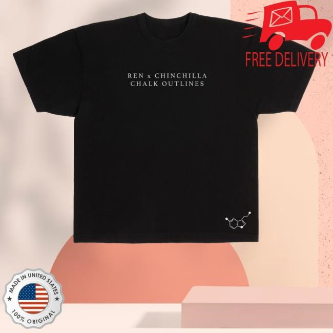 Ren X Chinchilla Chalk Outline Crewneck Sweatshirt