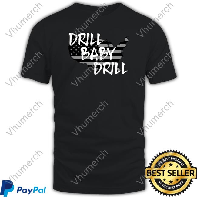 Scott Presler Drill Baby Drill Map Usa Flag Shirt