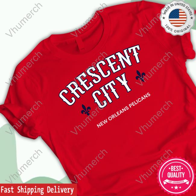 Smoothie King Crescent City New Orleans Pelicans Tee Shirt