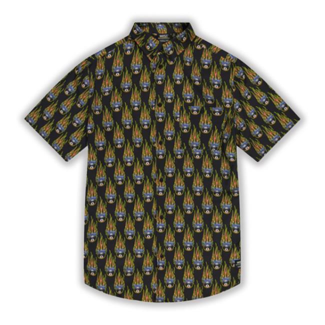 8 Balls Of Fire Aop Hawaiian Shirts