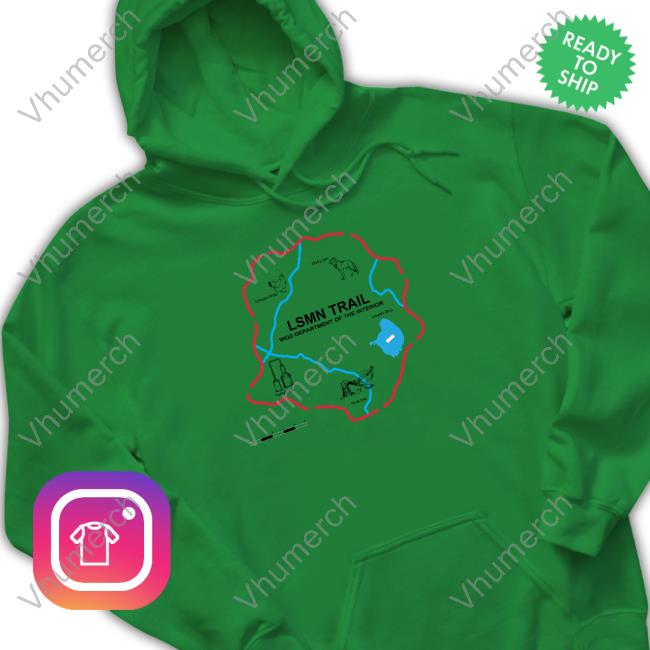Official Lsmn Trail Wod Department Of The Interior Long Sleeve T Shirt