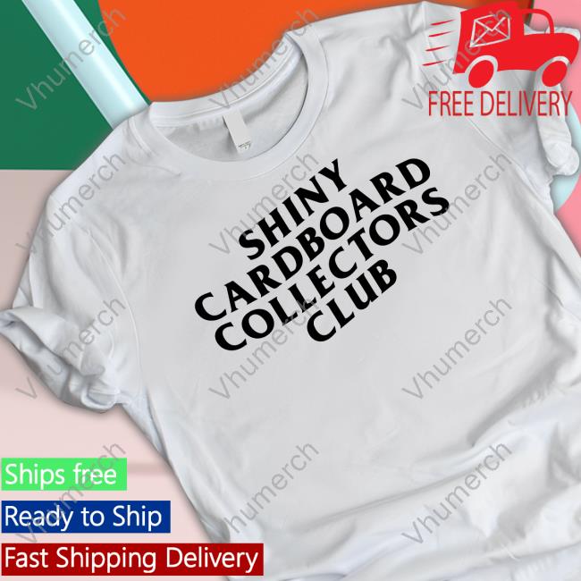 Trading Card Joe Shiny Cardboard Collectors Club T Shirt