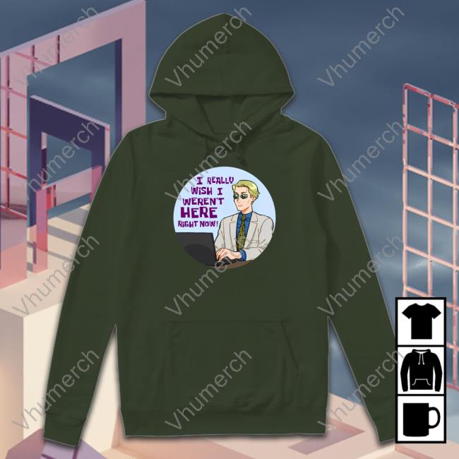 Jujutsu I Really Wish I Weren't Here Right Now Shirt