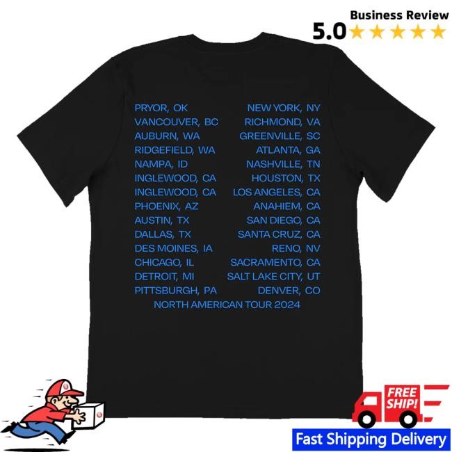 Official Vended Merch Vended Des Moines Blue Tour Hoodie Sweatshirt