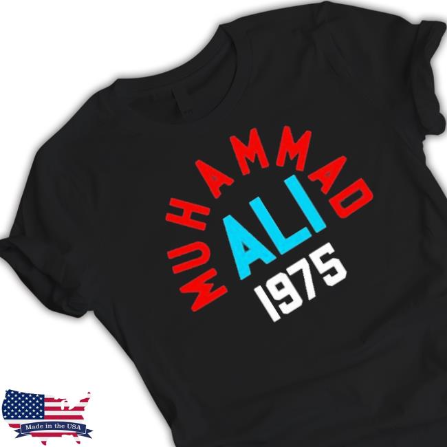 Official Muhammad Ali 1975 Tee Shirt
