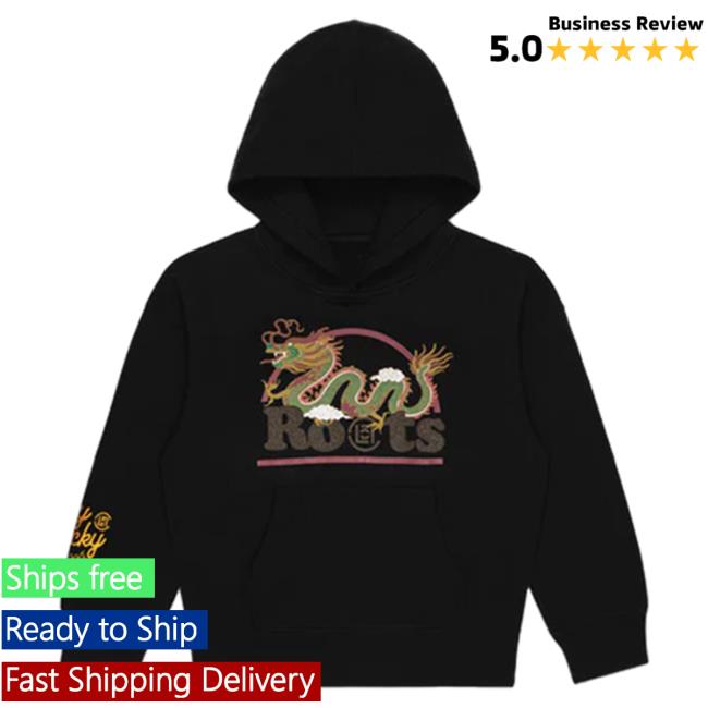 Official Juice Store Merch Juice Store Clot X Roots LNY Sweatshirts (Black) Juicestore Apparel Clothing Shop