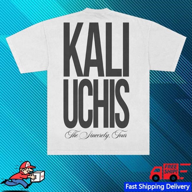 Kali Uchis Official Store Sincerely, Tour Face Tee