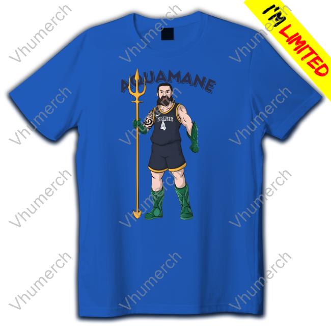 Memphis Grizzlies Steven Adams Aquamane T Shirt Steven Adams Aquamane Hoodie