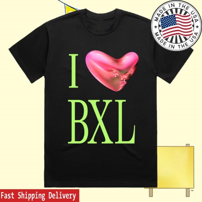 Fontainesdc Merch Shop Store Official I Heart Bxl Black Shirts
