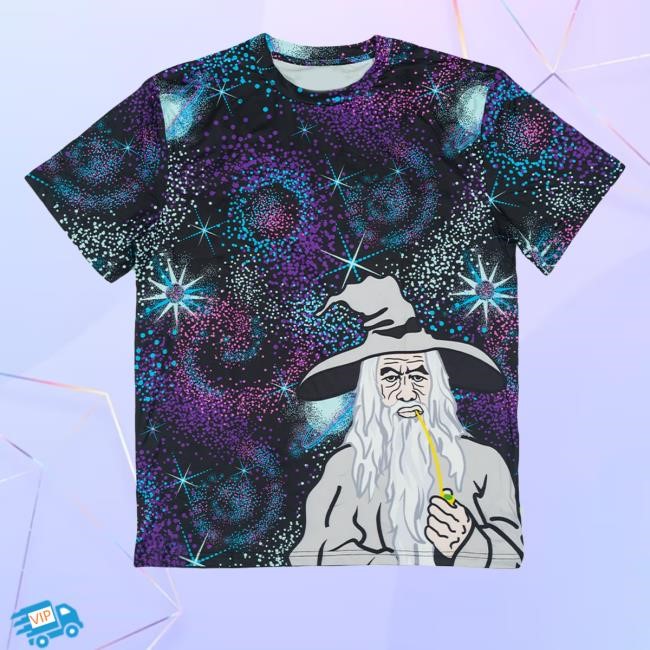 Official Toking Wizard Galaxy Shirt Grassroots California Merch
