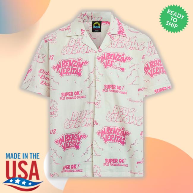 Deus Short Sleeve Dub Bass Hawaiian Shirt