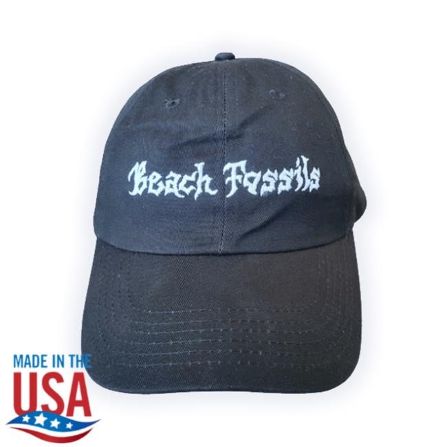 Official Trending Bayonetrecords Store Beach Fossils Goth Logo headwear