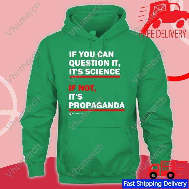 Luke Rudkowski If You Can Question It It's Science If Not It's Propaganda Long Sleeve Tee