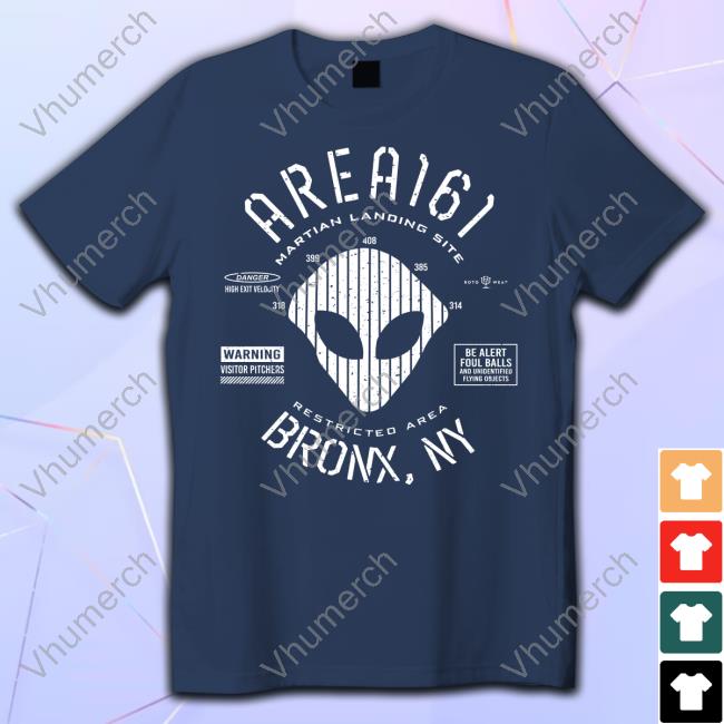 Area 161 Martian Landing Site Restricted Area Bronx Ny New Shirt
