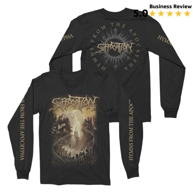 Official Night Shift Store Shop Suffocation - Hymns From The Apocrypha Long Sleeve Shirt 2023 Nightshift Merch
