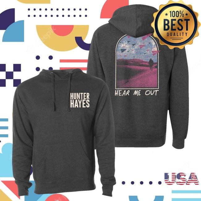 Official Hunterhayes Merch Hear Me Out Crewneck Sweatshirt