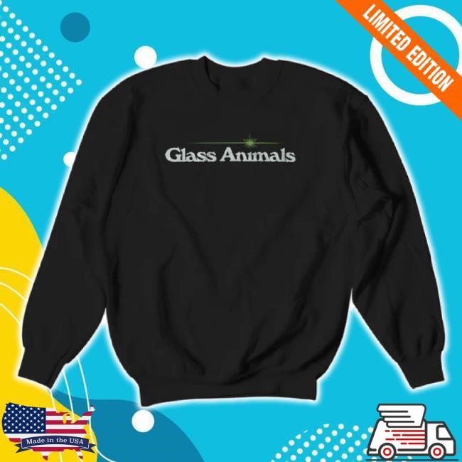 Original I Love You So Fucking Much Glow-In-The-Dark T-Shirt In Black Glass Animals Shop Merch Store