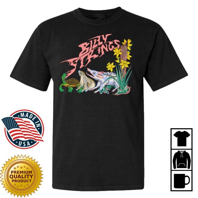 Original Billy Strings Store Merch Turtle & The Hare T-Shirt