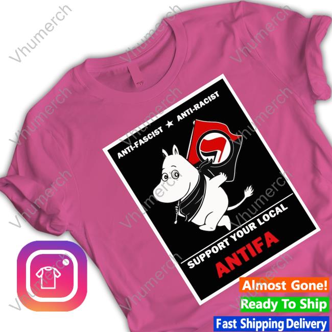No Gods No Masters Anti Fascist Anti Racist Support Your Local Antifa Tee Shirt