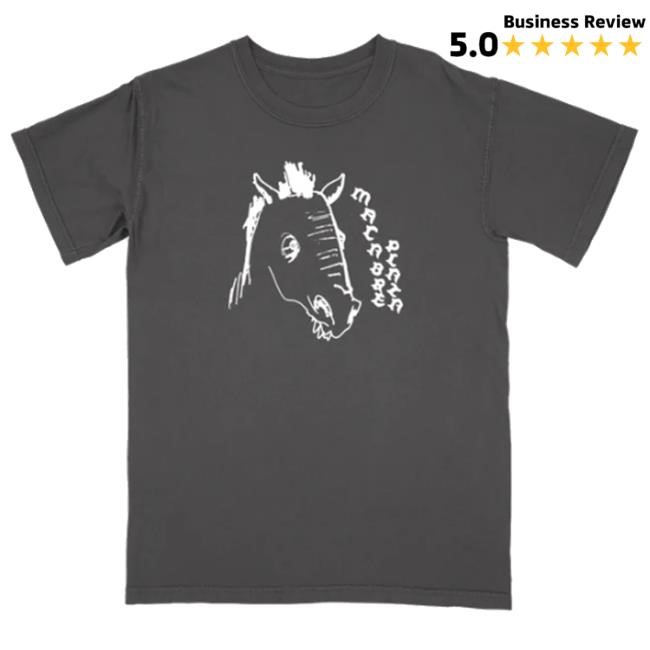 Official Hello Merch Store Macabre Plaza Horse Crewneck Sweatshirt