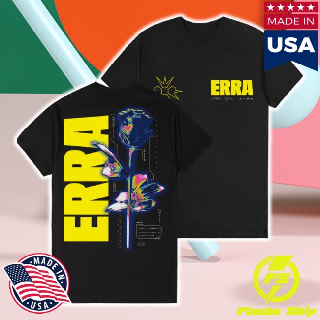 Trending Erra Merch Store Neon Rose Hoodie Sweatshirt Errastore Shop