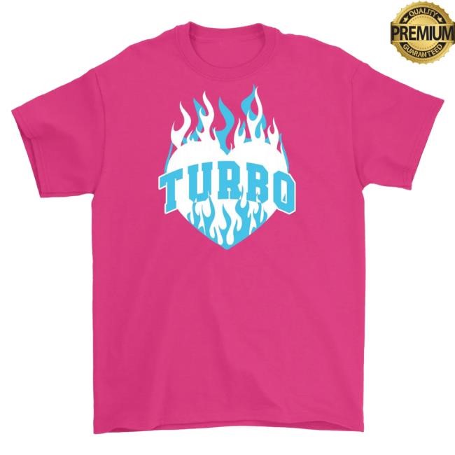 Official Average Rob Merch Turbo Heart Hoodie Sweatshirt Pink