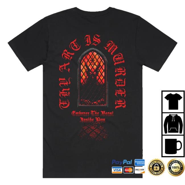 Official Thy Artis Murder Embrace The Beast Classic Shirt