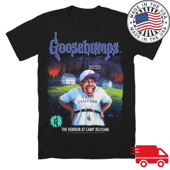 Cavitycolors Store Goosebumps Classic The Horror At Camp Jellyjam Long Sleeve