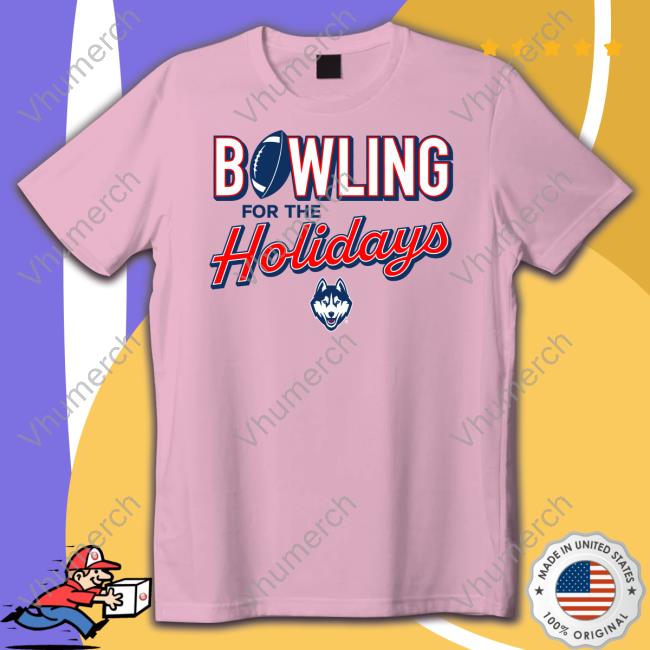 Bowling For The Holidays Uconn Huskies Hoodie Uconn Huskies Bowling For The Holidays Hoodie