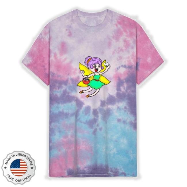 Official Mardi Gras Tooth Fairy Costume Original Gift Unisex Tie Dye Hoodie Sweatshirt