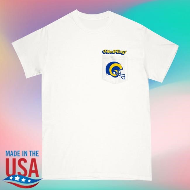 Free And Easy Merch F&E X La Rams Tailgate Club Ss Pocket Sweatshirt