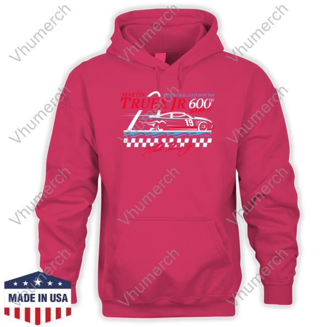 Shop Martintruexjr Crewneck Sweatshirt Martin Truex Jr. 600th Race Start Unisex