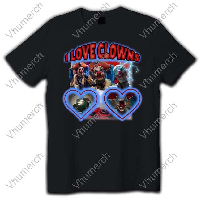 Buggy One Piece I Love Clowns Long Sleeve T-Shirt Sadstreet