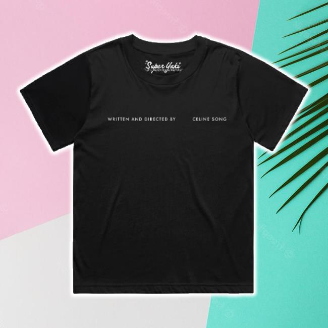 Trending Superyaki Merch Store Written And Directed By Celine Song Best Director Boxy New Shirt Superyaki Shop