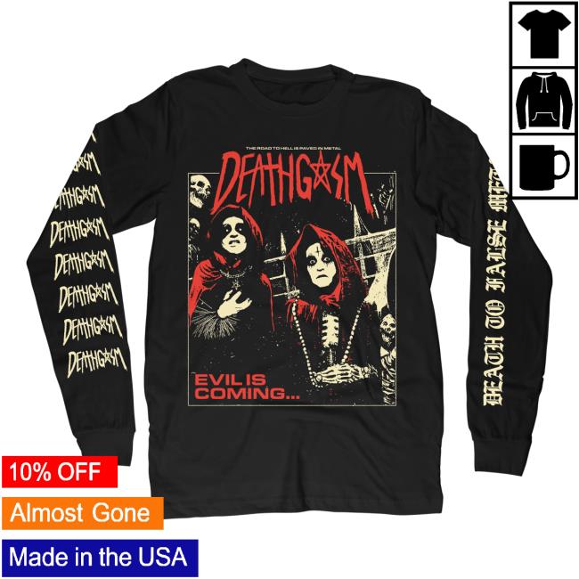 Official Studiohouse Designs Deathgasm Long Sleeve Tshirt