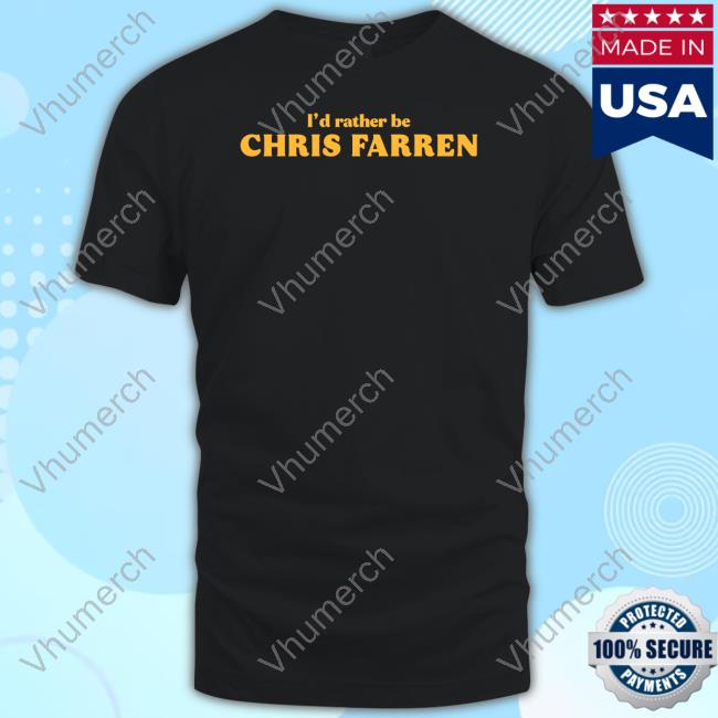 I'd Rather Be Chris Farren Long Sleeve Tee