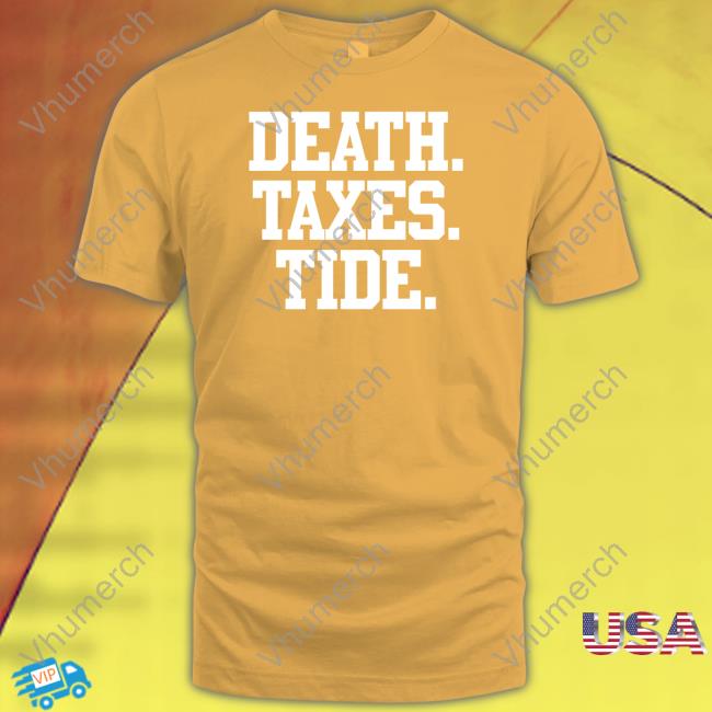 Death Taxes Tide Hoodie