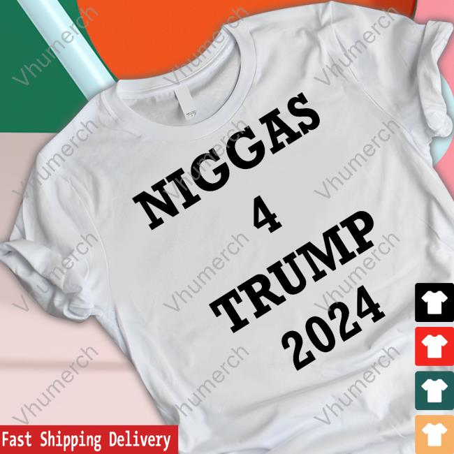 Georgia Man Wearing Niggas 4 Trump 2024 Tee