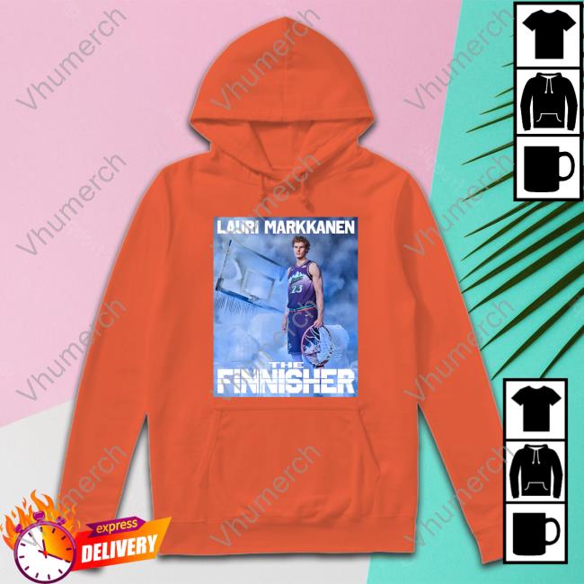 Lauri Markkanen The Finnisher Tee Shirt Utah Jazz Lauri Markkanen The Finnisher T Shirt
