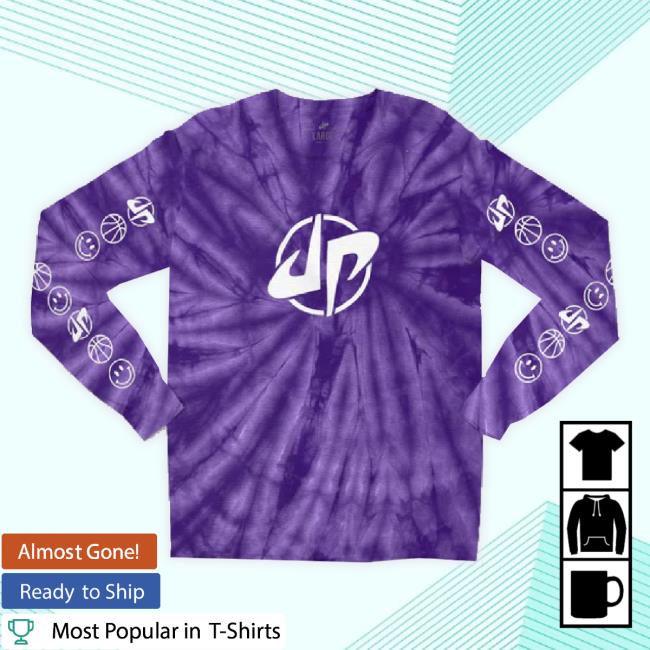 Official Dude Perfect Merch Store Triple Double Tie Dye Tee (Red) Dudeperfect Store